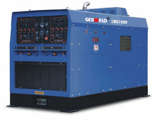 kopen GENWELD 1000 Ampère Diesel Lasgenerator met 100L Brandstoftank en 45kW Generator voor Olie- en Gaspijpleidingreparatie online manufacture
