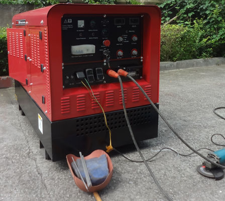 kopen 400A - met twee wielen aanhangwagen aangedreven lasgenerator online manufacture