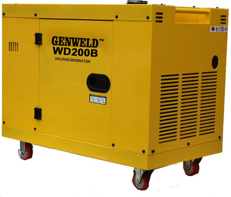 kopen Silent Diesel Welding Generator, WD200B 200A Diesel Engine aangedreven Welding online manufacture