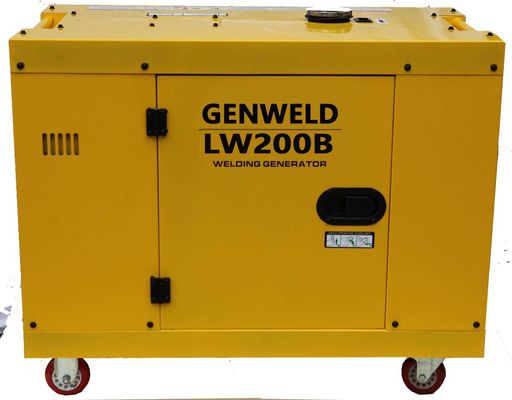 kopen WD200B 200A stille diesel lassen generator AC 4.0Kw/230V of 120V uitgangsvermogen online manufacture