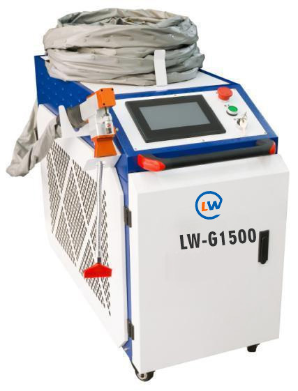 Horizontal Handheld Laser Welding Machine with 220V±10% Power and 50Hz Frequency for Precision Metal Part Welding