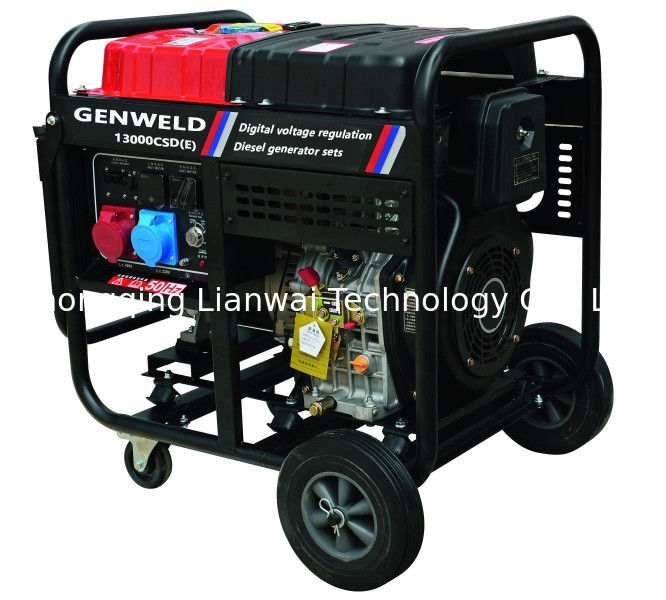 Van GENWELD 13000CSD (E) Digitale het voltageregelgeving Diesel generatorreeksen